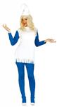 Blauwe Kabouter Kostuum Dames