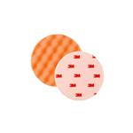 3M 50472 wafelpad oranje 76mm 4 stuks 3M-50472