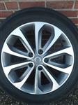 18’’Nissan Zilvergrijs Chroom Qashqai Juke 5x114.3