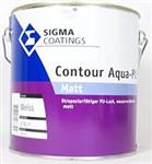 Sigma (S2U) Contour Aqua -PU Matt - 2,5 ltr - Wit