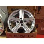 nieuwe velgen set Kormetal KM245 15inch 4x108 et20 + banden