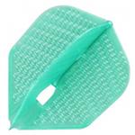 L Style Champagne Dart Flights Shape Dimple Emerald