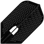 L Style Champagne Dart Flights Dimple Slim Black