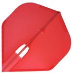 L Style Champagne Dart Flights Standard Red
