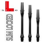 L-Style Shafts Slim Locked Zwart 300-370-440