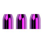 L-Style Champagne Premium Ring Caps Dark Purple