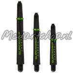 Harrows Supergrip Carbon Shafts Zwart Groen