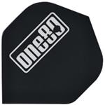 One80 Plain Flights Zwart