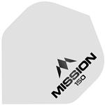 Mission Logo 150 Wit Flight
