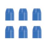 L Style Champagne Rings Caps Blue (6 Stuks)