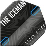 Red Dragon Gerwyn Price Snowflake Flights Black Blue