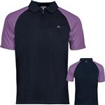 Mission Exos Cool SL Dartshirt Navy Purple
