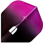 L Style Two Tone Flights L1 Black Pink