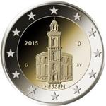 Duitsland 2 Euro 2015 Hessen Paulskerk