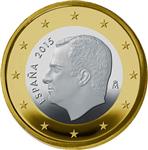 Spanje 1 Euro 2015 Felipe