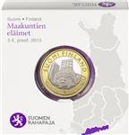Finland 5 Euro 2015 Uusima - Egel Proof