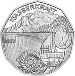 Oostenrijk 5 Euro 2003 Water