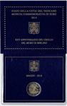 Vaticaan 2 Euro 2014 Berlijnse Muur