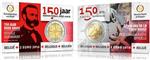 België 2 Euro 2014 Rode Kruis Coincard