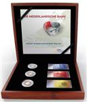 Nederland 5 Euro 2014 Nederlandse Bank Gekleurde set