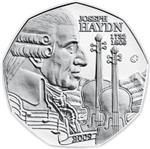 Oostenrijk 5 Euro 2009 Joseph Haydn