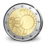 België 2 Euro 2013 Koninklijk Meteorologisch Instituut