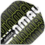 Winmau Mega Standaard Flights Logo Groen
