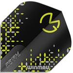 Winmau Michael van Gerwen Prism Delta Flights Grijs Groen