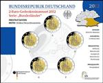 Duitsland 2 Euro 2013 Maulbronn BU Serie van 5