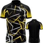 Arraz Flare Shirt Black-Yellow