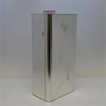 10 * 5 vloeistofblik rechthoekig + afsluitdop uitrekbaar