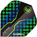 Winmau Prism Zeta Flight Zwart-Groen