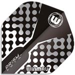 Winmau Prism Zeta Flight Zwart-Wit