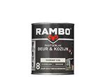 RAMBO PANTSERLAK DEUR & KOZIJN DEKKEND ZIJDEGLANS - Klassiek rood 1106 - 0,75 liter