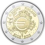 Finland 2 Euro 2012 -10 jaar Euro-