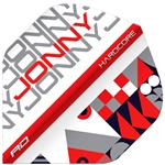 Hardcore Jonny Stack White & Red Flights