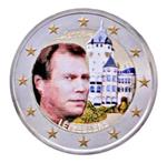 Luxemburg 2 Euro 2008 Berg Gekleurd
