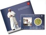 Vaticaan 50 cent 2012 Coincard met Postzegel