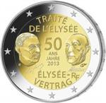 Frankrijk 2 Euro 2013 Elysée Verdrag