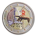 Italië 2 Euro 2009 Braille Gekleurd