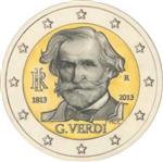 Italië 2 Euro 2013 Verdi