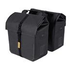 Dubbele Fietstas Basil Urban Dry Charcoal Melee 50 Liter