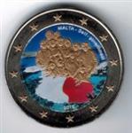 Malta 2 Euro 2013 Zelfbestuur Gekleurd