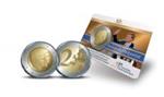 Nederland 2 Euro 2014 Koningsdubbelportret Coincard BU