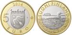 Finland 5 Euro 2014 Savonia Parelduiker