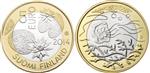 Finland 5 Euro 2014 Natuur Water