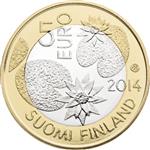 Finland 5 Euro 2014 Natuur Water Proof