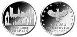 Duitsland 10 Euro 2015 Leipzig 1000 Jaar