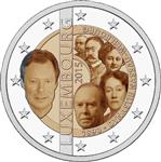 Luxemburg 2 Euro 2015 125 Jaar Dynastie Nassau-Weilburg