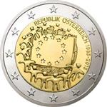 Oostenrijk 2 Euro 2015 - 30 Jaar Europese Vlag -